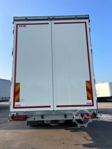 Platós teherautó ponyvával MAN TGX 26.480 6X2, PRITSCHE-PLANE JUMBO-ZUG, H&W TANDEM