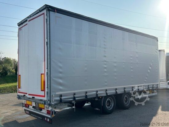 Platós teherautó ponyvával MAN TGX 26.480 6X2, PRITSCHE-PLANE JUMBO-ZUG, H&W TANDEM