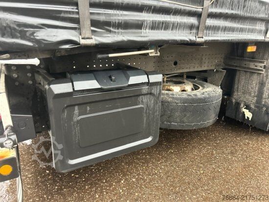 Nyitott ponyvás félpótkocsi SCHMITZ SCB S3T, VARIOS, LIFTACHSE,  EDSCHA-VERDECK