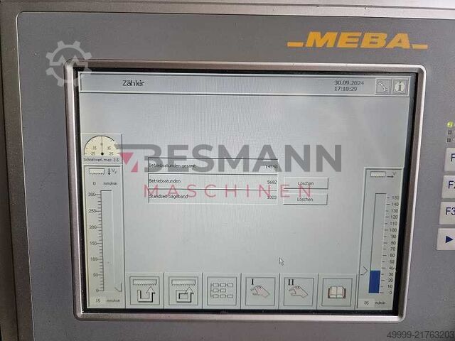 Scie à ruban à métaux entièrement automatique MEBA MEBAmat 434