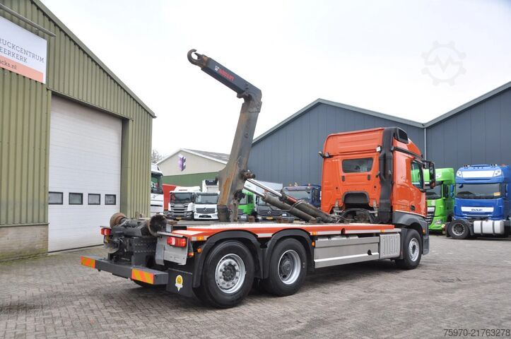 Sistem ruku kuke Mercedes-Benz Actros 2548 6X2 + HIAB MULTILIFT HAAKARM 21T