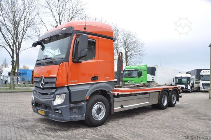 Sistem ruku kuke Mercedes-Benz Actros 2548 6X2 + HIAB MULTILIFT HAAKARM 21T