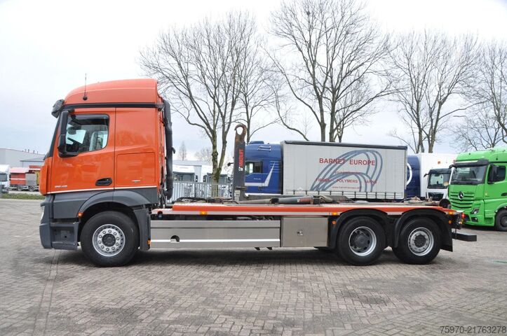 Sistem ruku kuke Mercedes-Benz Actros 2548 6X2 + HIAB MULTILIFT HAAKARM 21T