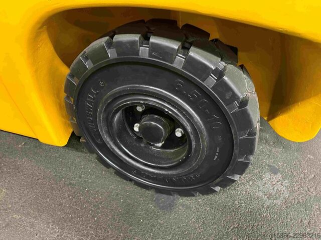Chariot élévateur GPL Jungheinrich TFG 430 - TRIPLEX 4,4 m