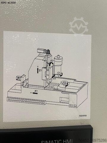 Gear skiving machine LIEBHERR LK 200