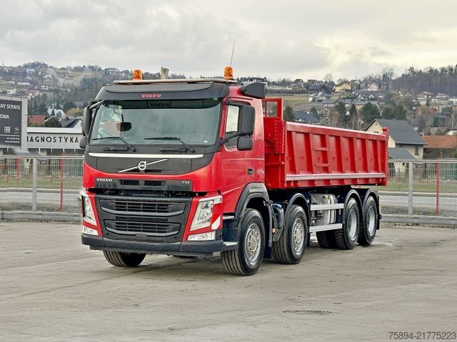 Camião basculante VOLVO FM 370 Kipper 6,20 m + BORDMATIC / 8x4