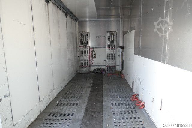 Car carrying semitrailer Wiese, Autotransporter, Motorsport, Oldtimer