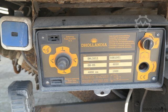 Car carrying semitrailer Wiese, Autotransporter, Motorsport, Oldtimer