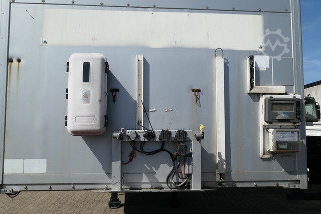 Car carrying semitrailer Wiese, Autotransporter, Motorsport, Oldtimer