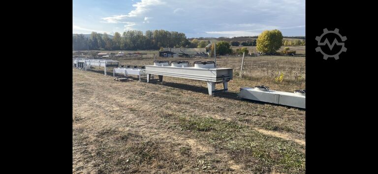 Axialfläkt kondensor vattenkylare, 2 stycken Güntner Axial Fan Condenser