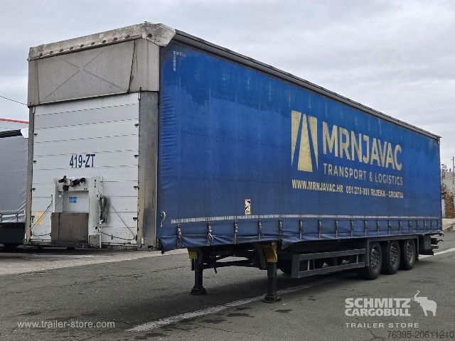 Open oplegger met zeil Schmitz Cargobull Semitrailer Curtainsider Varios