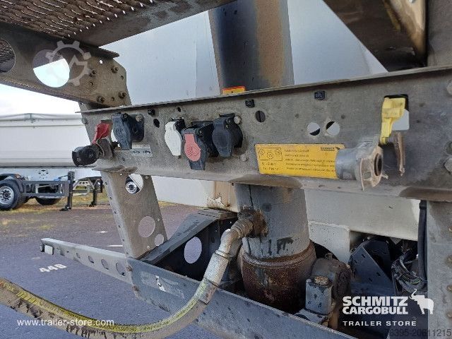 Kippers oplegger Schmitz Cargobull Semitrailer Tipper Steel half pipe body 25m³