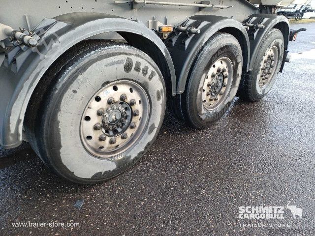 Kippers oplegger Schmitz Cargobull Semitrailer Tipper Steel half pipe body 25m³