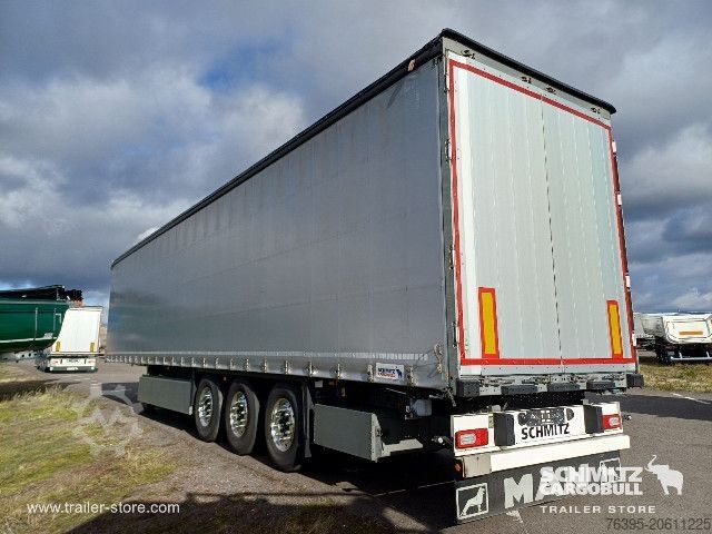 Open oplegger met zeil Schmitz Cargobull Semitrailer Curtainsider Standard