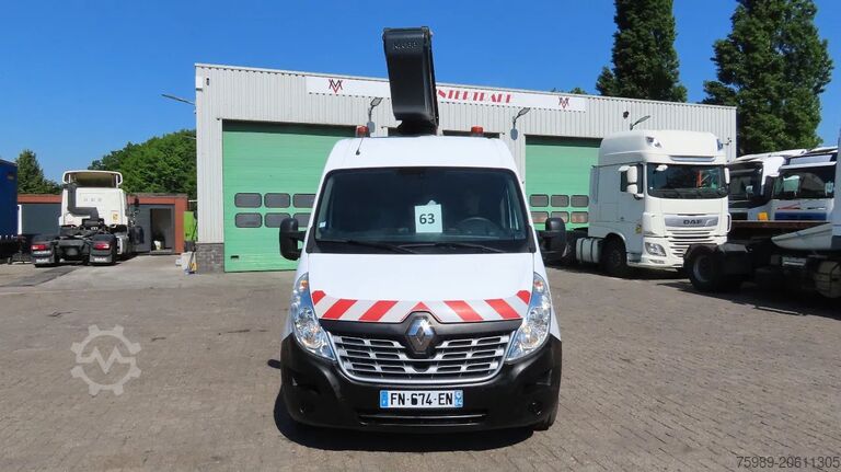 Hefplatform Renault Master 10,5 m,3 SEATS, KLUBB, 3500 kg, euro6