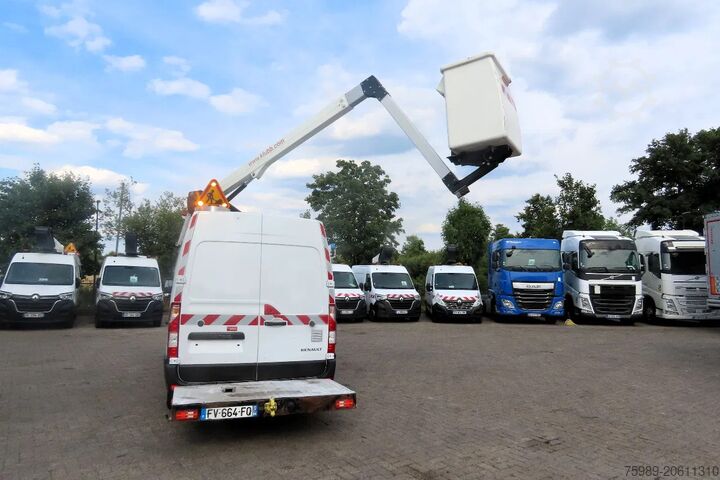 Hefplatform Renault Master 10,5 m 3 SEATS, KLUBB, 3500 kg, euro6