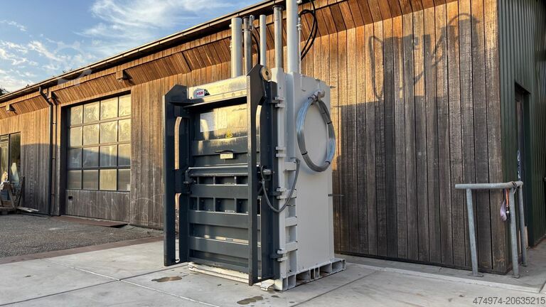 Pressa per balle di carta, pressa per rifiuti, pressa per carta HSM V-Press 1160