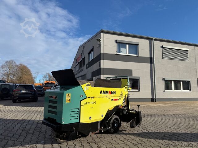 Asfalteermachine Ammann AFW 150 G Asphaltfertiger Verbreiterung
