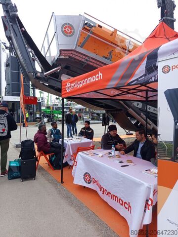 Kruszarka do betonu Polygonmach PTC300  track cone crusher HP300