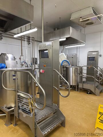 Ånguppvärmda kokkärl med JetCook-alternativ. DC Norris 500 and 650 JetCook