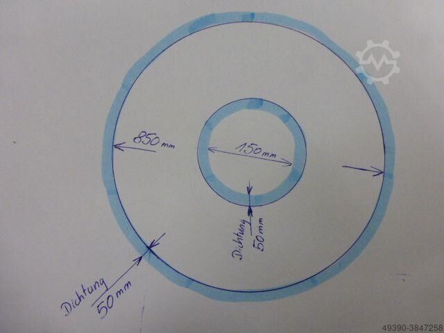 Vacuüm-hefapparaat voor papierrollen; vacuümheffer voor de papierindustrie, vacuümpomp, vacuümverdic NAGRON AEROLIFT - RIETSCHLE R96-20 - VCE 100