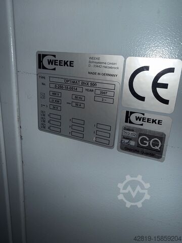 Centro de maquinagem com avanço Weeke BHX500