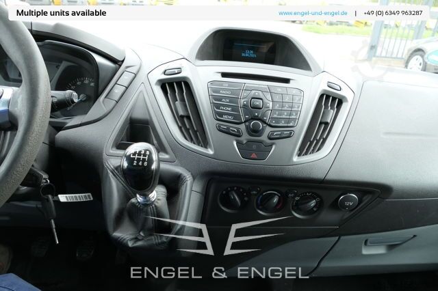 Kassevogn ford Transit Custom 2,2l TDCI L1H1 KLIMA SORTIMO CoC WERKSTATT EURO-5 3-SITZER 6-GANG