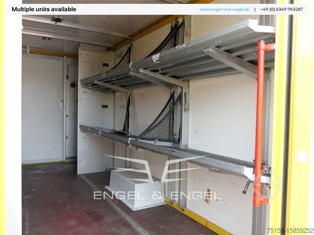 Transporter mit Koffer iveco Daily 35 S11 C30C AUTOMATIK KAMERA Regale LUFT DURCHGANG