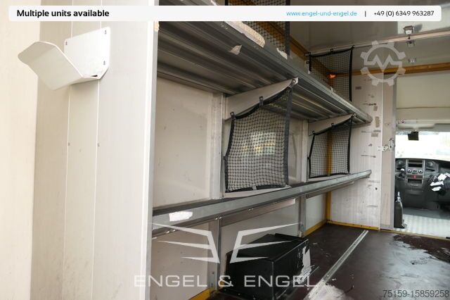 Transporter mit Koffer iveco Daily 35 S11 C30C AUTOMATIK KAMERA Regale LUFT DURCHGANG EURO-5 CoC