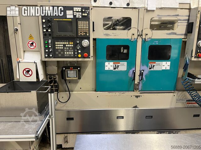 Máquina de torneamento multi-eixo Takisawa TT-200 BMC