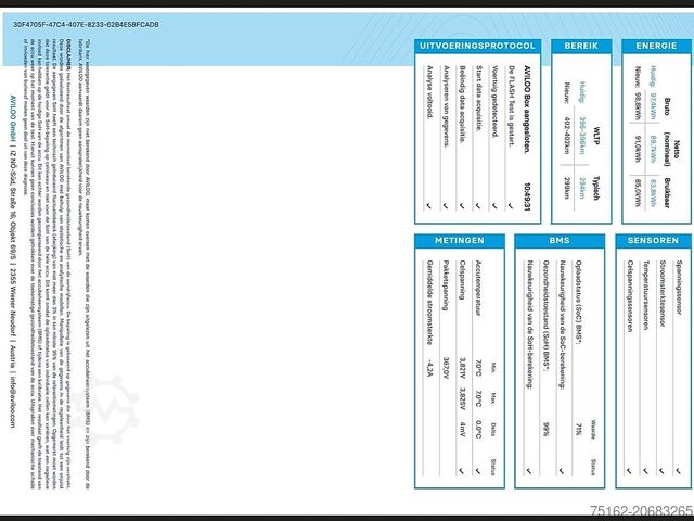Bestelauto FORD E-TRANSIT L4H3 Maxi 75 kWh