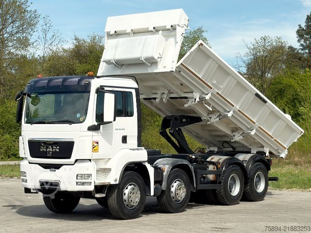Autocarro ribaltabile MAN TGS 35.400 * KIPPER 6,00 m + BORDMATIC * 8x4*TOP