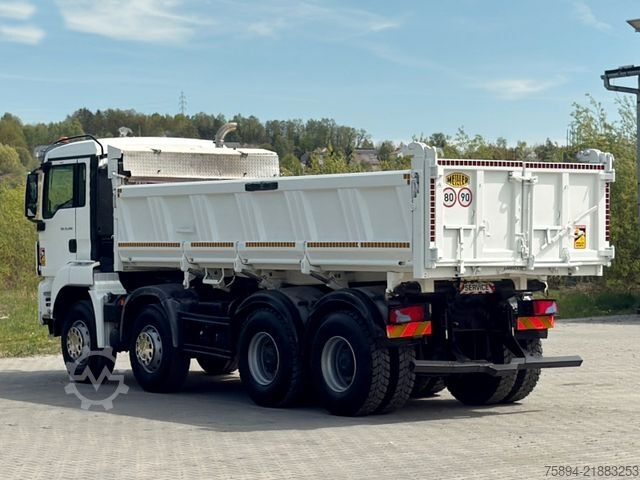 Autocarro ribaltabile MAN TGS 35.400 * KIPPER 6,00 m + BORDMATIC * 8x4*TOP