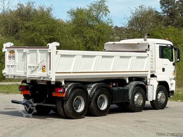 Autocarro ribaltabile MAN TGS 35.400 * KIPPER 6,00 m + BORDMATIC * 8x4*TOP