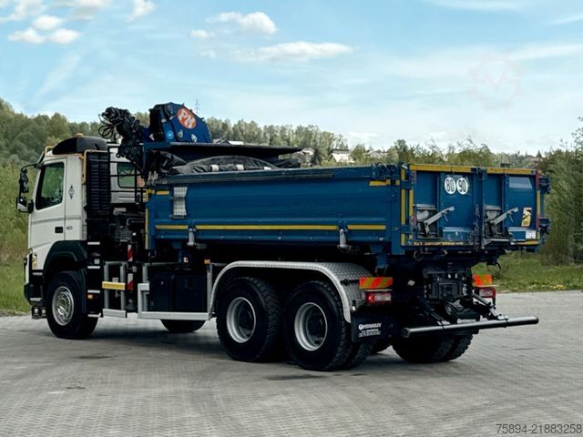 Billenő teherautó VOLVO FMX 410 Kipper 5,00m *PM 18.5 TP/FUNK *6x4