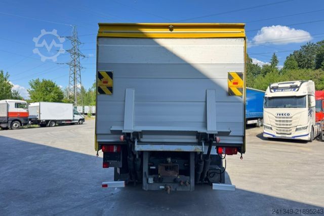 Flatbed truck with tarp SCANIA P340 4x4