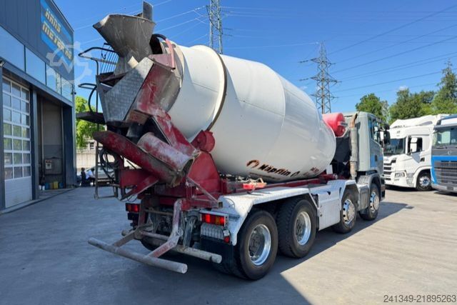Concrete mixer truck SCANIA G450 8x4 SWS Mischer/Kipper