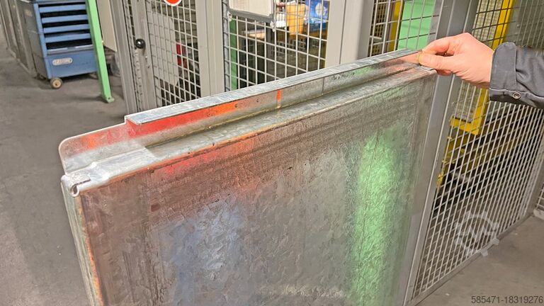 Stalen bakken, lastdragers, metalen bakken Unbekannt Stahltablar, Ladungsträger, Blechwanne