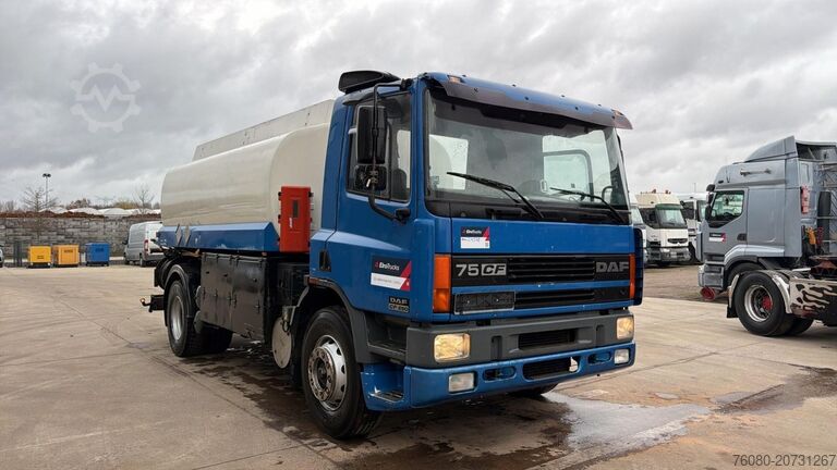 Tanker DAF CF 75.290 (15000L / 2 COMPARTIMENTS / MANUAL PU...