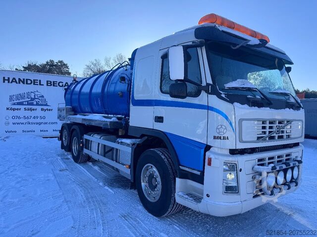 Suction vehicle Volvo FM 420 6x2*4, 15m3 Sludge / Vacuum-truck, 2010