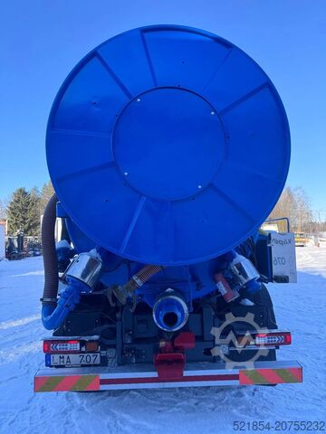 Suction vehicle Volvo FM 420 6x2*4, 15m3 Sludge / Vacuum-truck, 2010