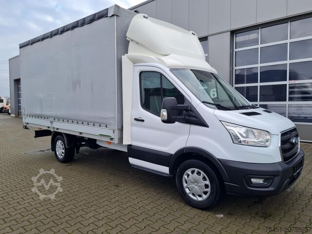 Schuifzeil bestelwagen Ford Transit 350 Pritsche TDci Schiebe Plane Trend RWD