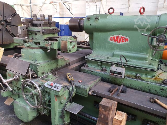 Mechanische draaibank Craven 2000mm x 8000mm Heavy Duty Lathe