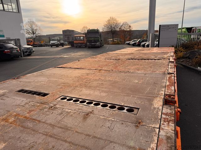 Reboque de plataforma rebaixada DINKEL DSAFA 36000 Schräglader/Tieflader 2x Lenkachse