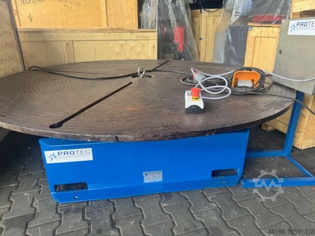 Lassafel, lasdraaitafel, draaitafel Westermann International W 6000 Kg