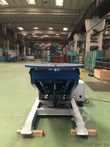 Schweißdrehtisch, Schweißtisch Heinrichsglück DKH2.500-P1200