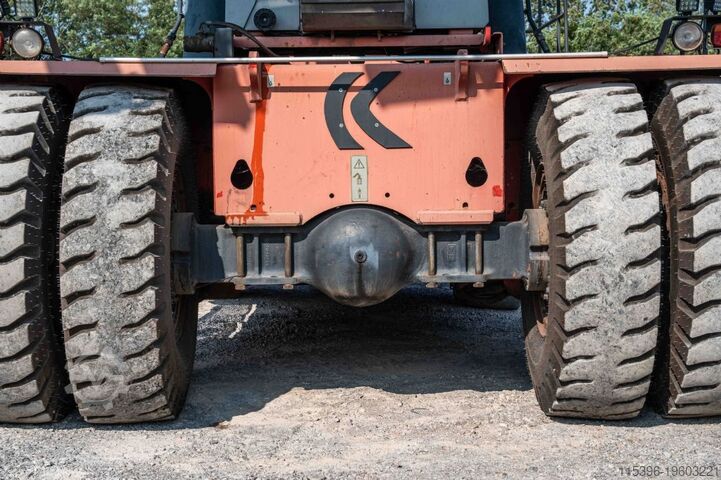 Volle container reachstacker Kalmar DRF450-60C5X