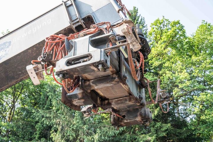 Volle container reachstacker Kalmar DRF450-65A5XS