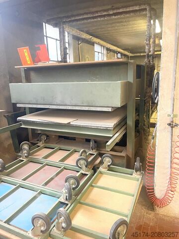 Continuous cycle hot press ALBERTI V. PCC 33/18