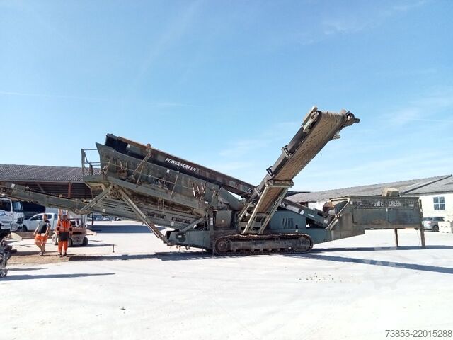 Impianto di vagliatura Powerscreen Turbo Chieftain 1800